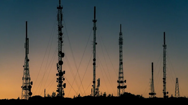 Telecom tower site where workflow automation tracks power and generator fuel